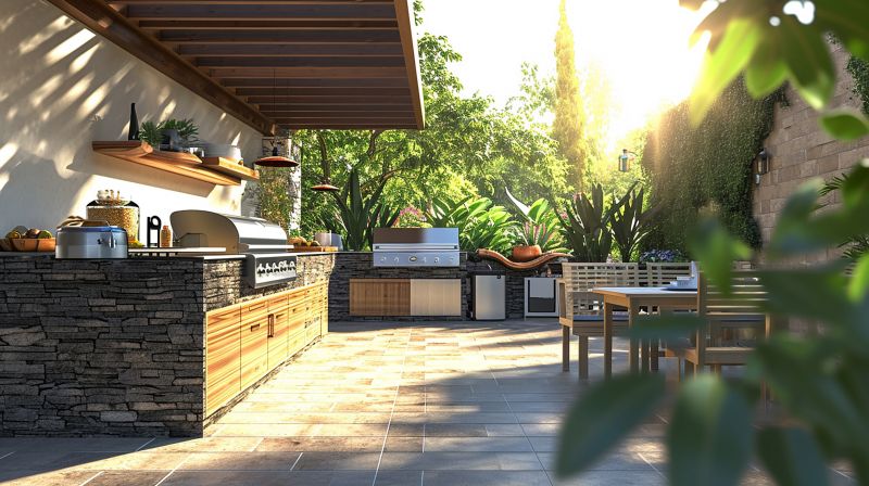 How Custom Outdoor Kitchen Design Increases Home Functionality And Style
