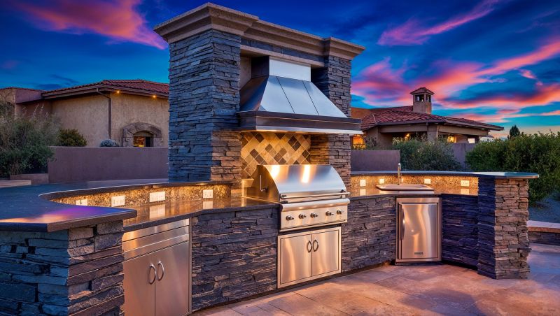 Local Outdoor Kitchen Installation in Spring, TX